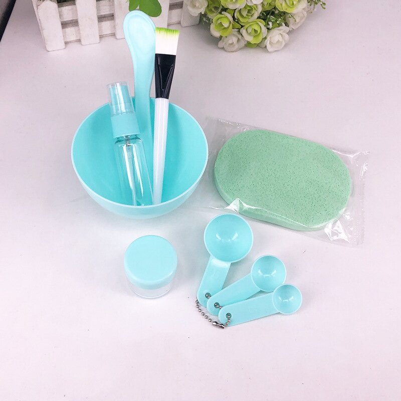 Facial Mask Tool Kit Manufacturer - 9Pcs Pack Brush Scoop Spray Bottle Mixing Bowl Set