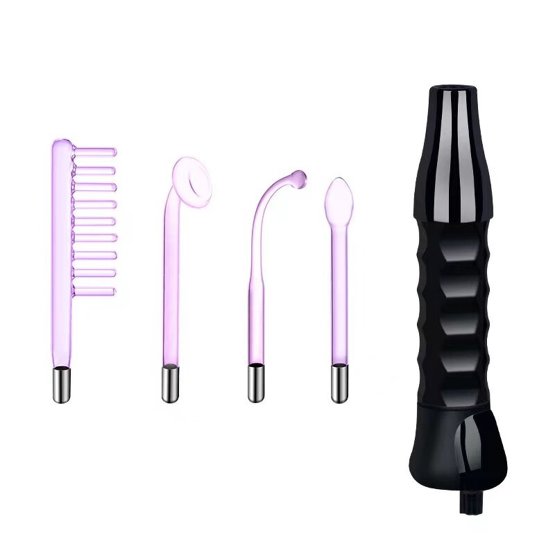 High Frequency Facial Machine Manufacturer - 4-in-1 Skin Therapy Wand with Pore Remover