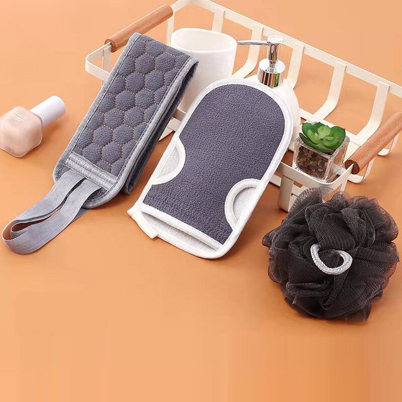 Body Bath Tool Manufacturer - Bathroom Rub Back Strip Exfoliating Antibacterial Shower