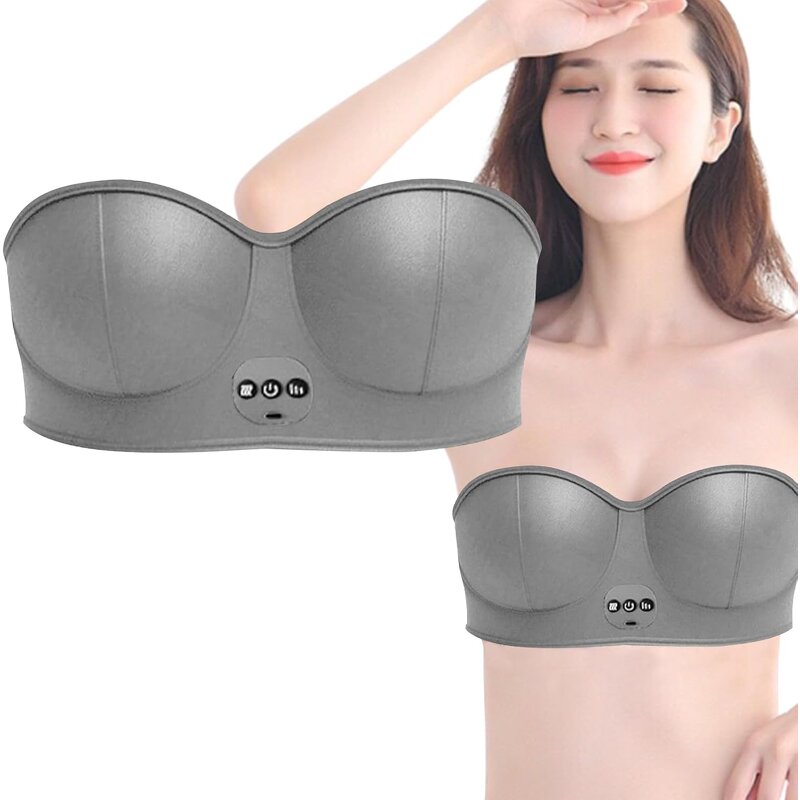 Breast Massager Bra Manufacturer - Beauty Care Electric Vibration Heated for Enlargement