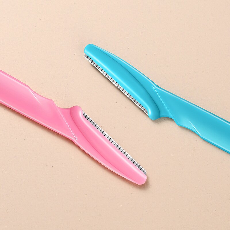 Eyebrow Razor Manufacturer - Stainless Steel Blades Exfoliating Face Shaving Tool