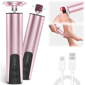 Foot File Pedicure Kit Manufacturer - Electric USB Rechargeable with Replaceable Drill Bit