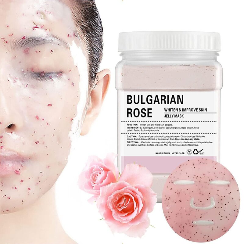 Jelly Face Mask Powder Manufacturer - Natural DIY Spa with Hyaluronic Acid Collagen Vitamin C