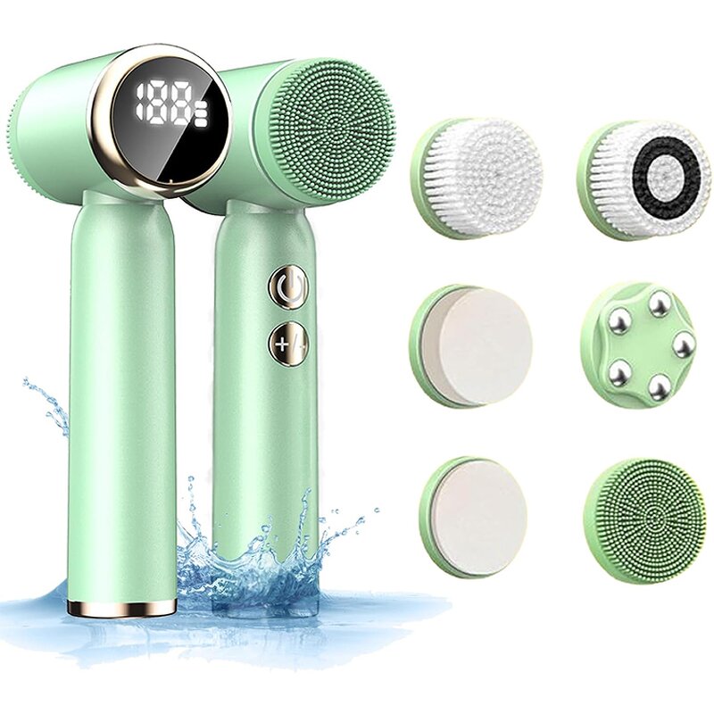 Facial Cleansing Brush Manufacturer - LED Display Waterproof 3 Adjustable Levels Hot/Cold