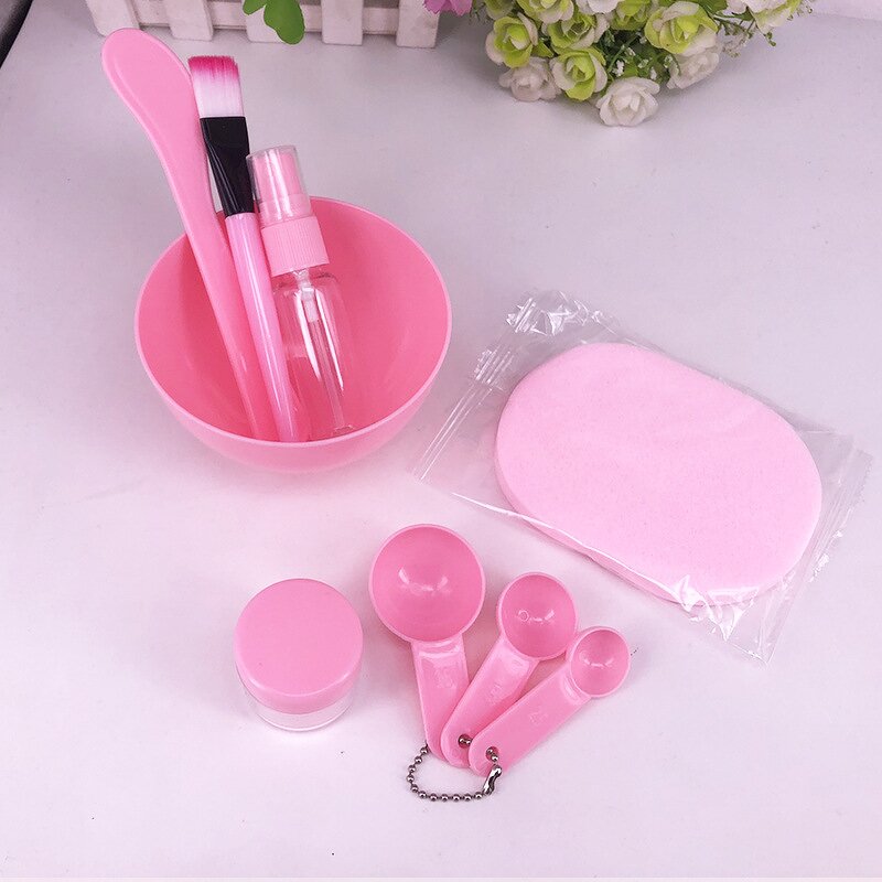 DIY Face Mask Set Manufacturer - 9pcs/pack Bowl Stick Spatula Brush Spray Bottle