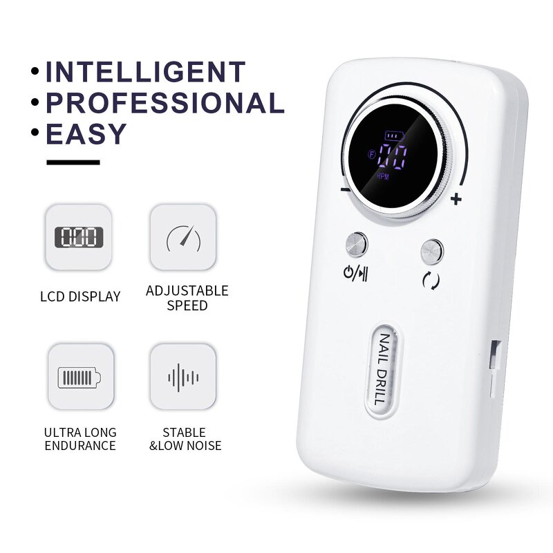 Nail Drill Machine Manufacturer - Professional Electric High Speed 45000RPM Portable