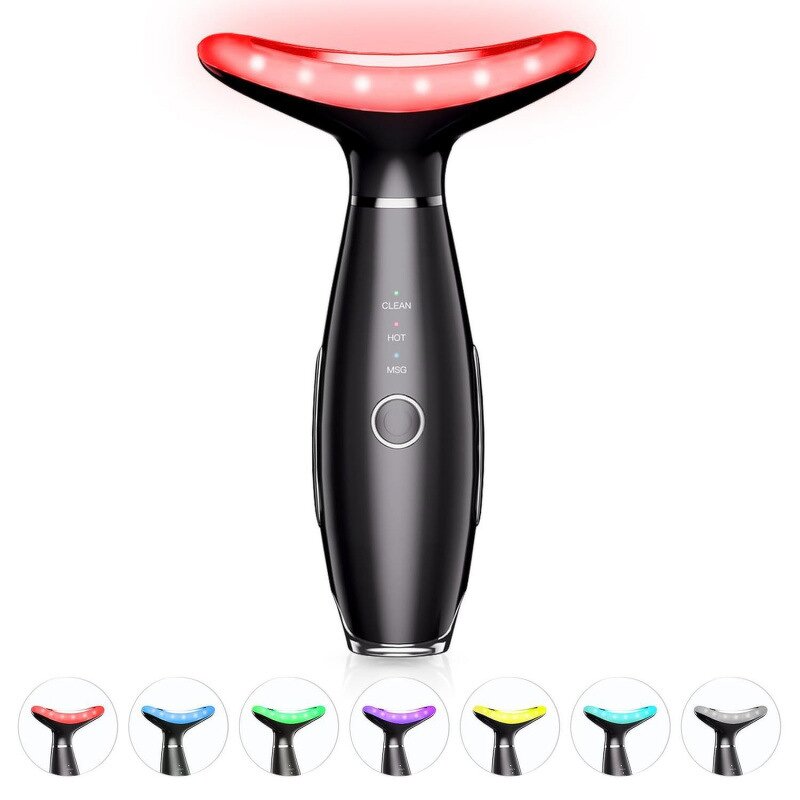 Face Neck Massager Manufacturer - Electric USB Rechargeable High Frequency EMS Lifting
