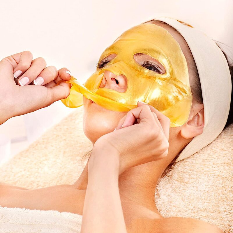 Facial Mask Sheet Manufacturer - Crystal Collagen Gold Travel Size for Deep Tissue