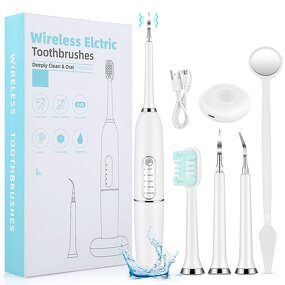 Electric Toothbrush Manufacturer - Home Use Waterproof 5 Working Modes Wireless Charging