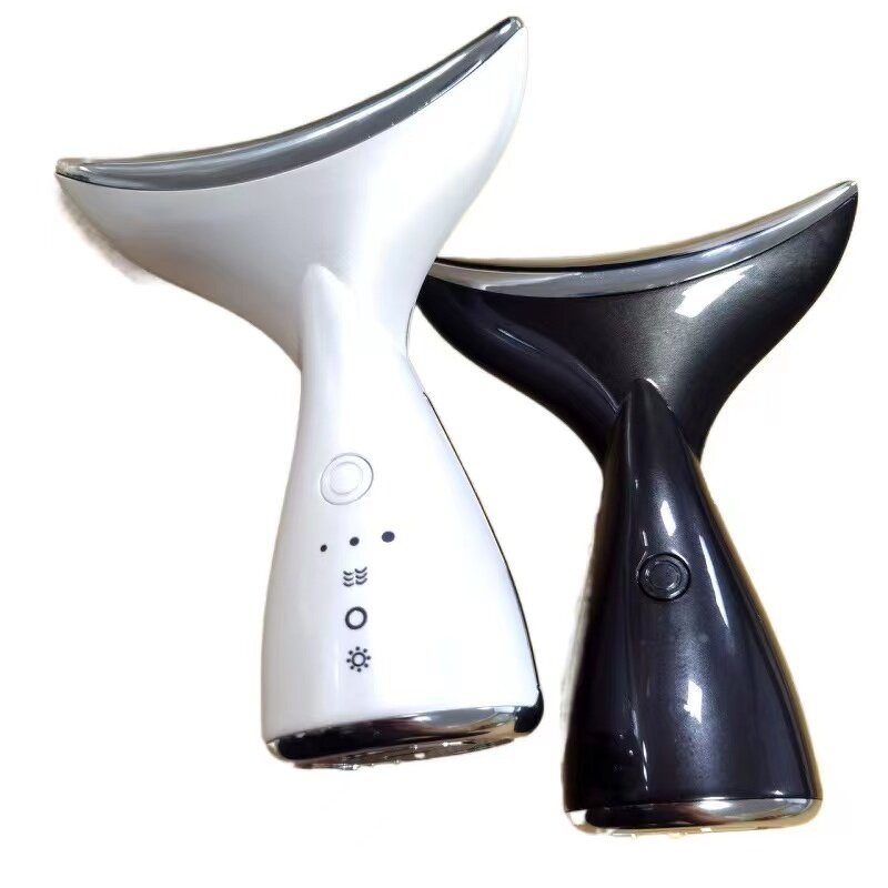 Face Neck Massager Device Manufacturer - Double Chin Reducer LED Photon EMS Vibration