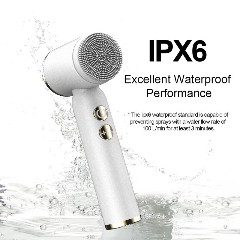 Facial Cleansing Brush Manufacturer - LED Display Waterproof 3 Adjustable Levels Hot/Cold