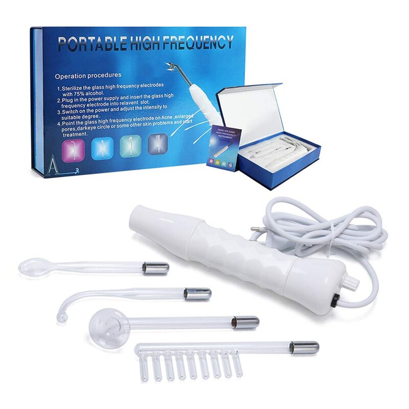 High Frequency Facial Machine Manufacturer - Portable Handheld with LED Lights