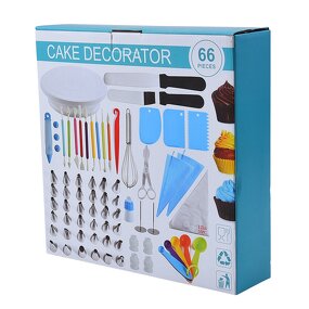 Cake Decorating Tool Kit Manufacturer - Piping Nozzles Pastry Tools with Turntable