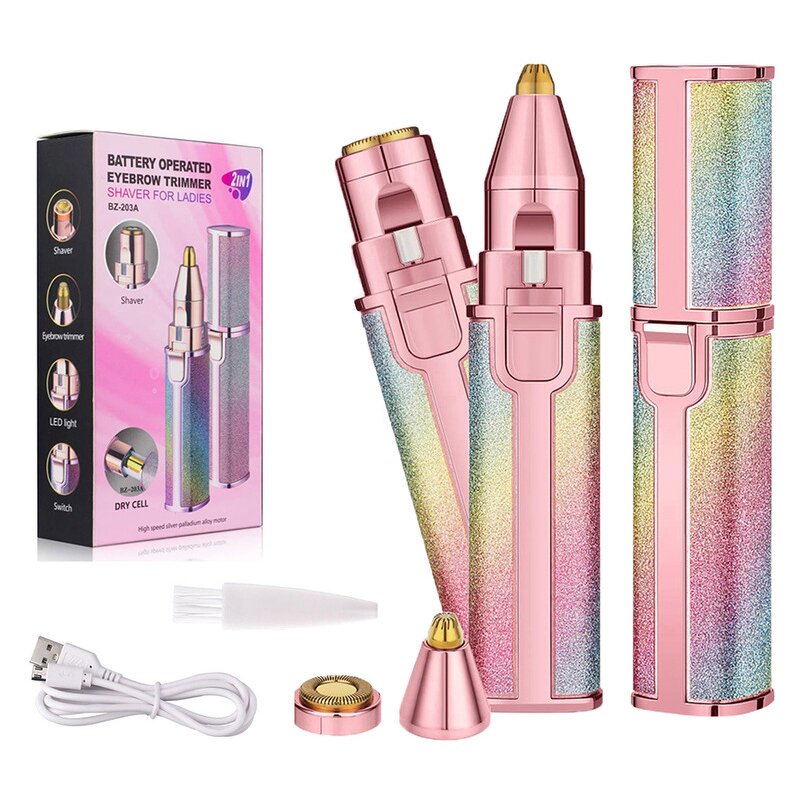 Hair Removal Device Manufacturer - Home Travel Electric Painless 2 in 1 for Women Men