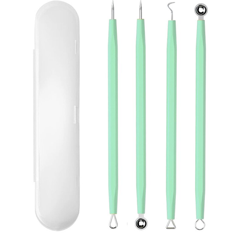 Blackhead Remover Tools Manufacturer - 4pcs/pack for Face Nose Whitehead Comedone