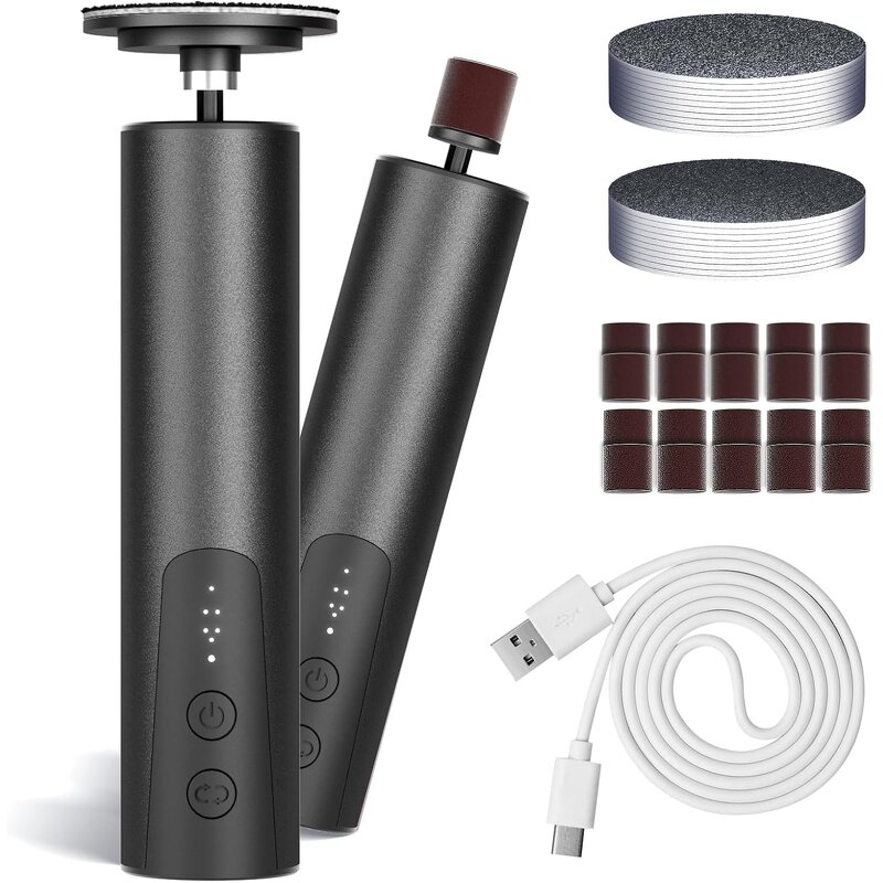 Foot File Grinder Manufacturer - Home Use Custom Logo Professional Rechargeable