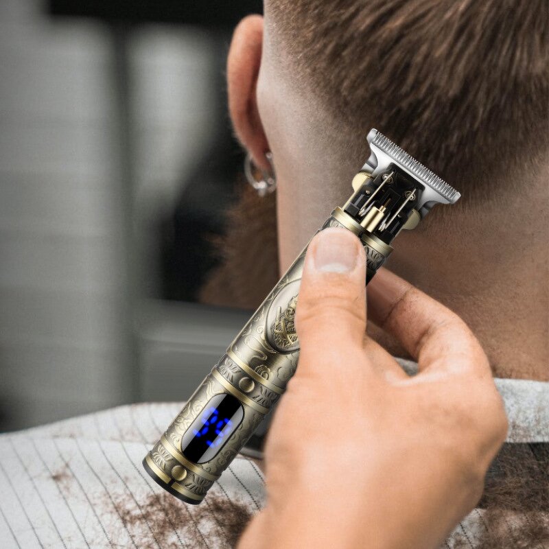 Hair Clippers Manufacturer - Professional Barber Cordless Zero Gapped with LCD Display