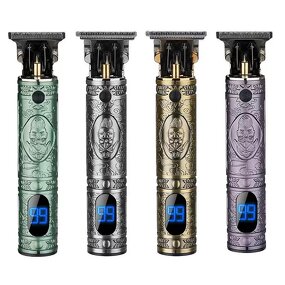 Hair Trimmer Manufacturer - Professional Stainless Steel LCD Display USB Waterproof