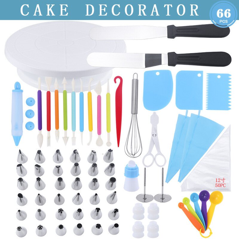 Cake Making Tools Manufacturer - Household Kitchen Baking Reusable Mini Decorating Kit