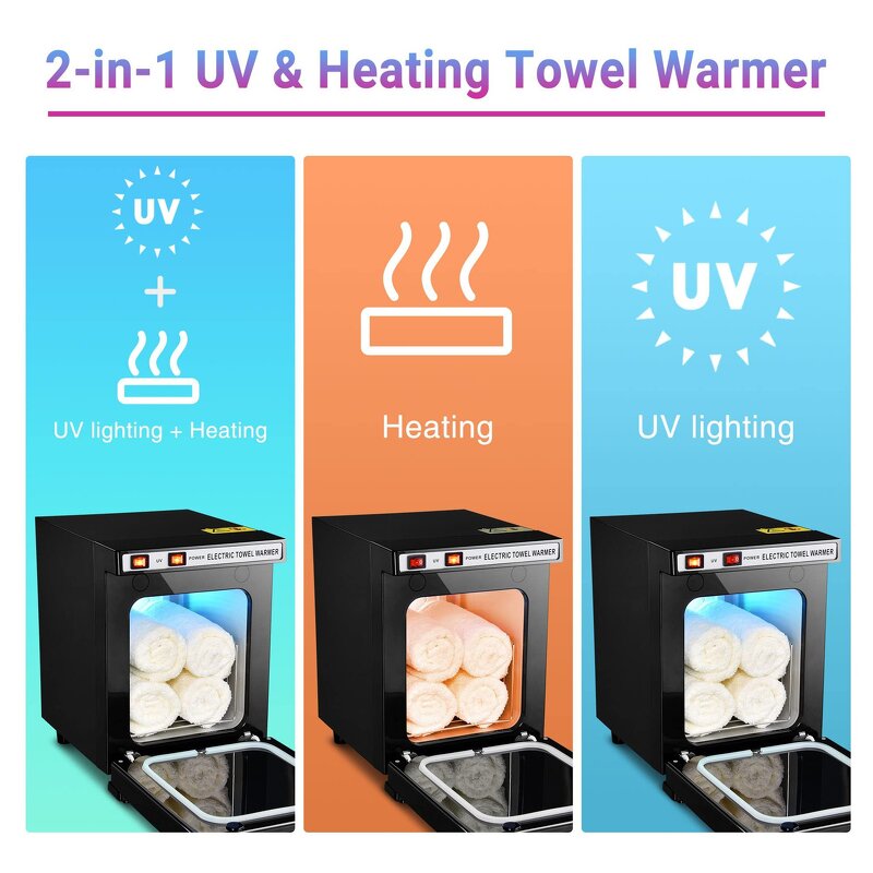 Towel Warmer Cabinet Machine Manufacturer - Electric 5L Hot Bath with UV Sterilizer
