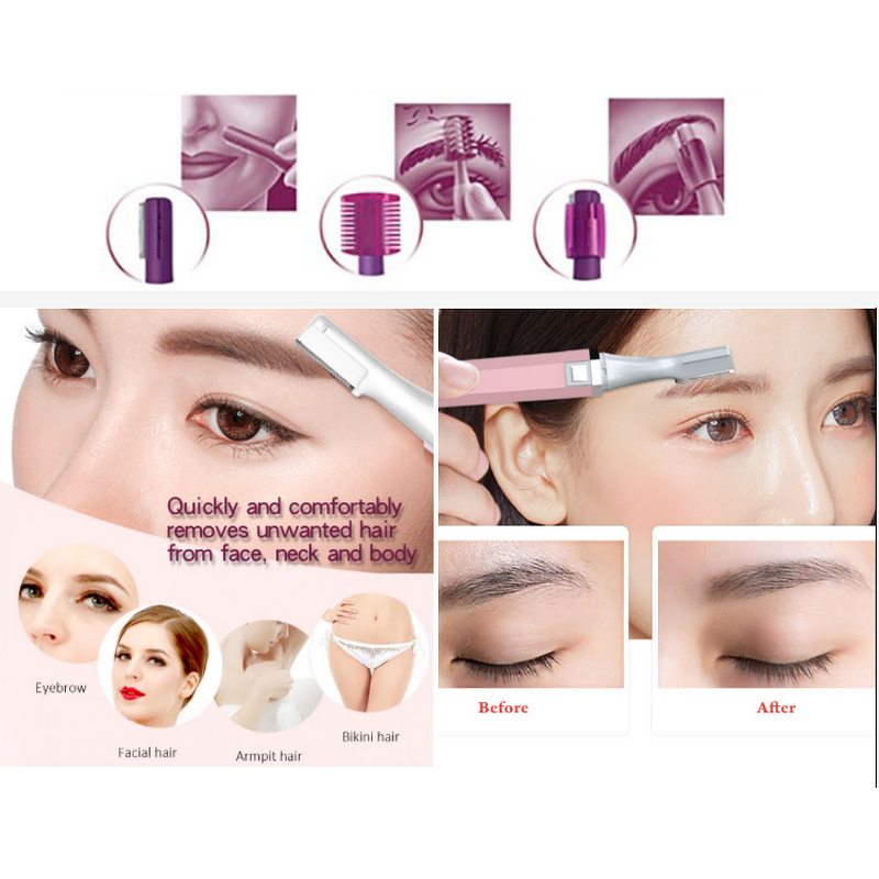 Battery Eyebrow Trimmer - 2025 New Arrivals Trend Beauty Dermaplaning Jill Facial Razor