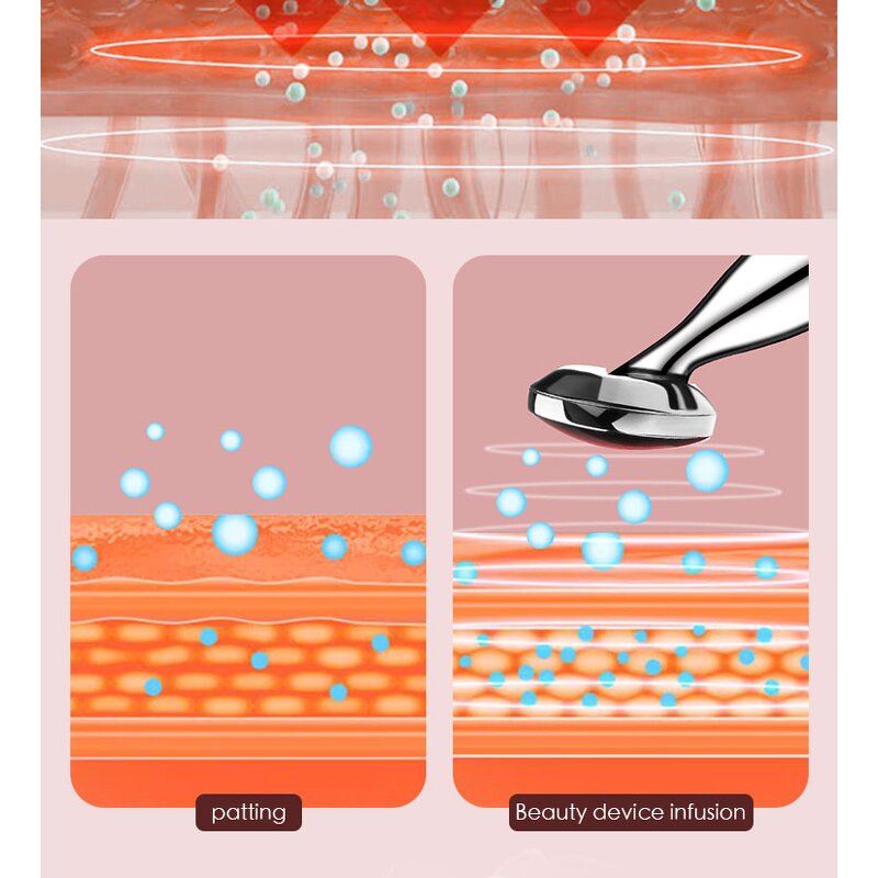 Facial Dermabrasion Machine - Negative Ion Therapy Face Care Lift Beauty Instrument Tool