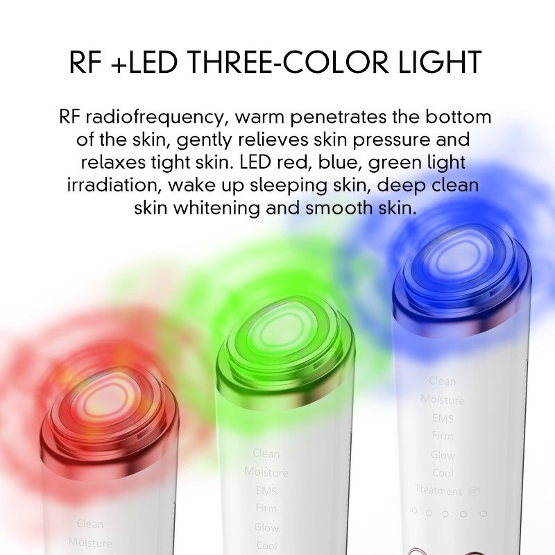 5 in 1 Facial Beauty Machine - Face Massage Skin Care Tone Symmetrical Glowing Skin Tool