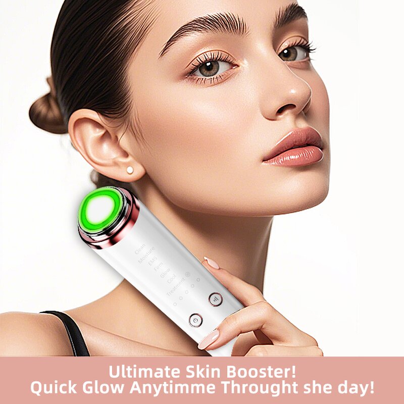 5 in 1 Facial Beauty Machine - Face Massage Skin Care Tone Symmetrical Glowing Skin Tool