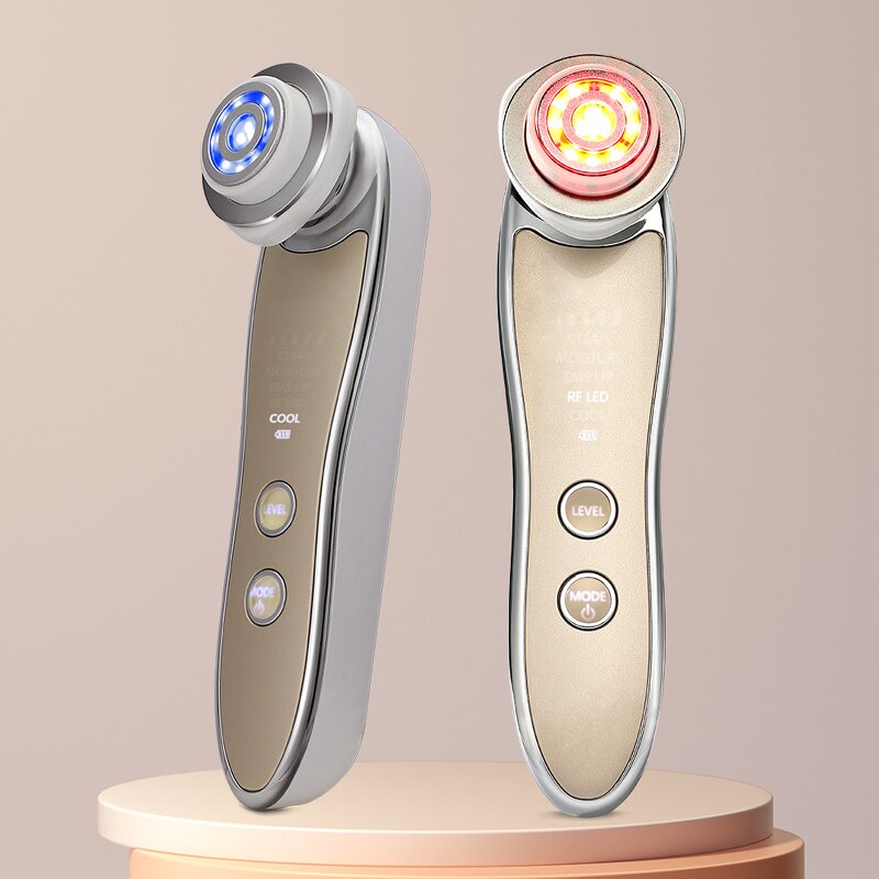 4-in-1 Skincare Wand - Red Light Therapy High Frequency Thermal Micro-vibration Eye Device