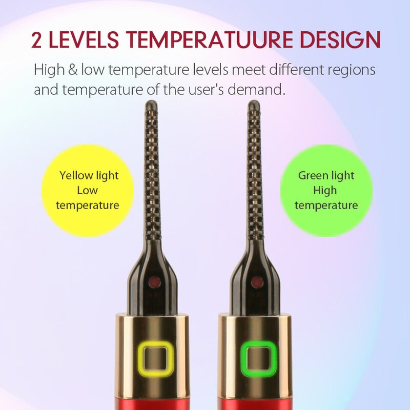 USB Eyelash Curler - Zlime Private Label Portable Electronic Mini Lash Lift Curler Tool