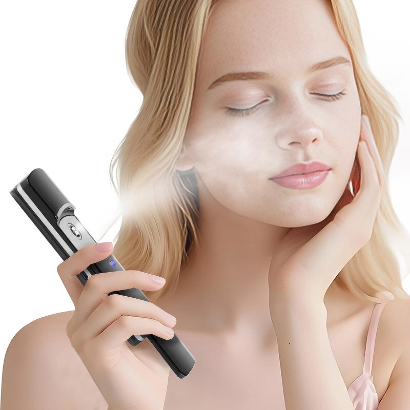 Black Nano Tanning Sprayer - Cheap Price Facial Steamer Mist Spray Easy to Use Tool