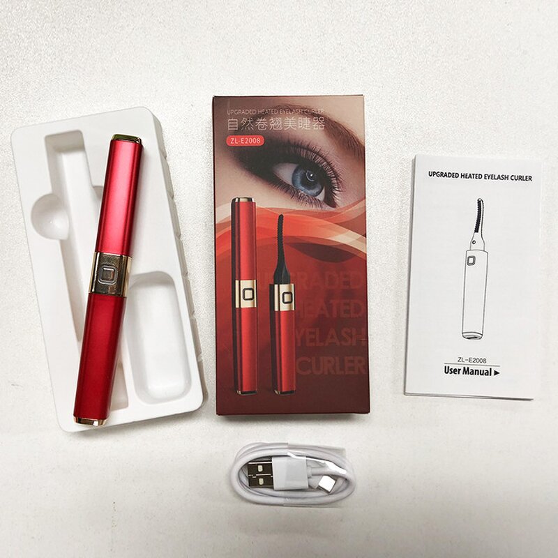 Heated Eyelash Curler - Wholesale Zlime White Plastic Upgraded Hot Electric Home Beauty