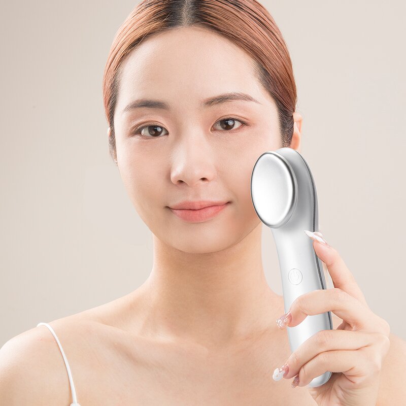 Electric Eye Massager Pen - Heat Cooling Migraines Dry Eyes Dark Circles Rechargeable Tool