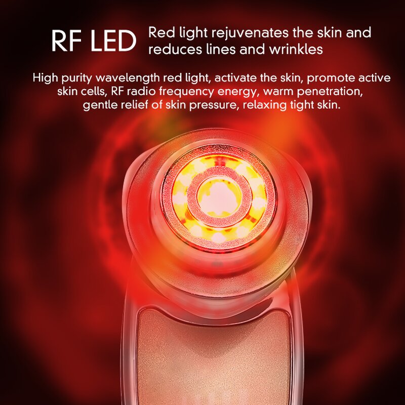 4-in-1 Skincare Wand - Red Light Therapy High Frequency Thermal Micro-vibration Eye Device