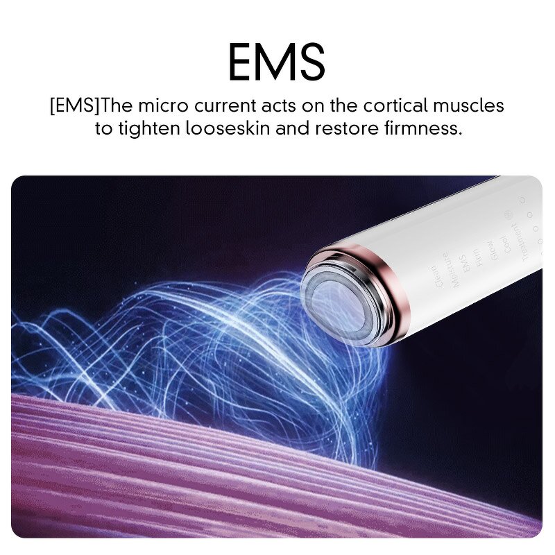 Facial Lymphatic Massager - Electric Home Use Face Neck Lifting Body Beauty Equipment Tool