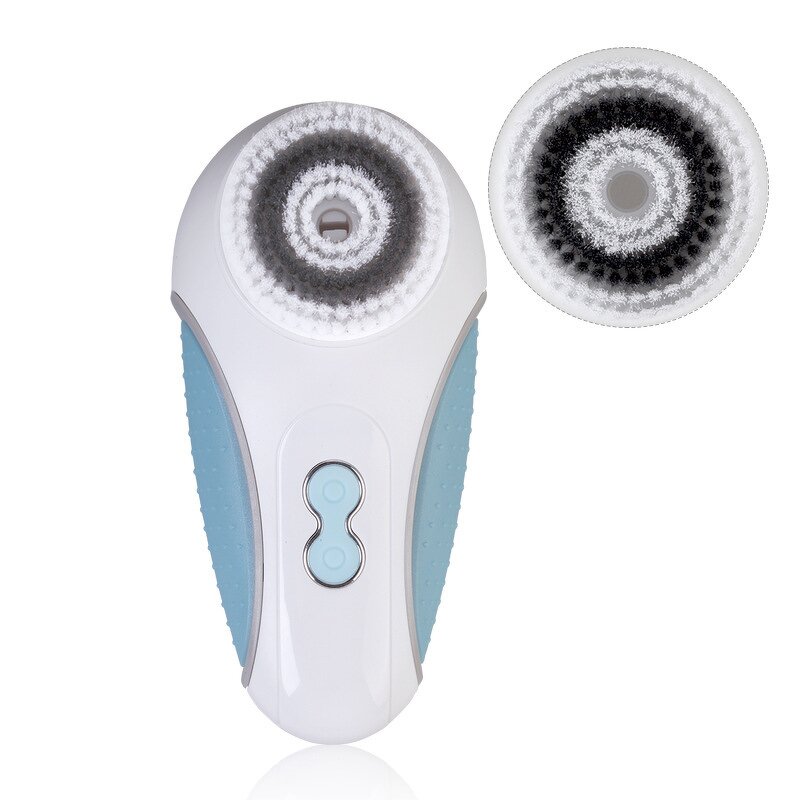 Electric Silicone Cleansing Brush - 2025 Waterproof Soft Face Washing Facial Massager Tool