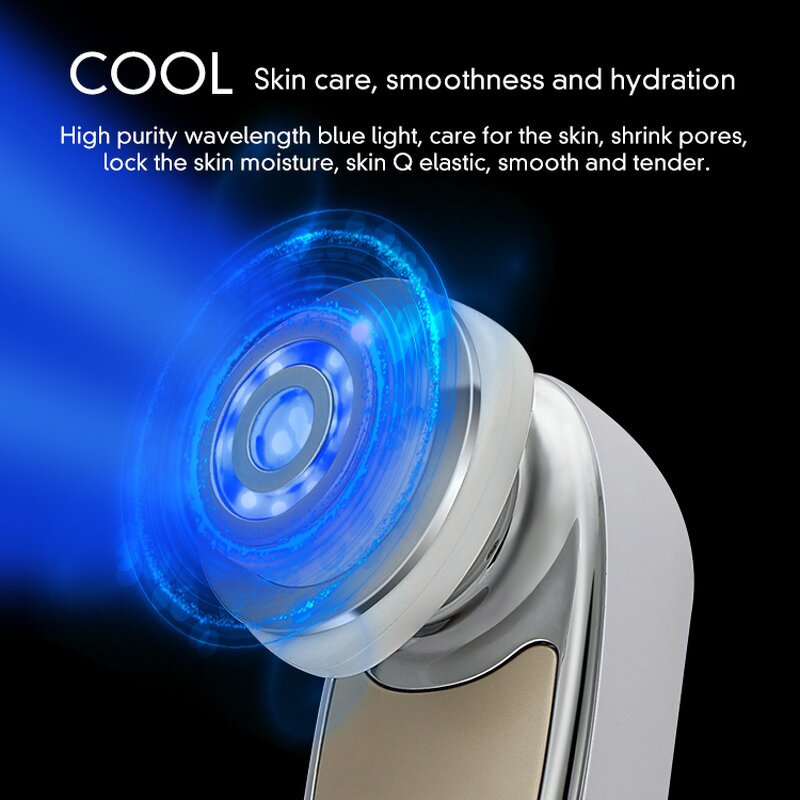 4-in-1 Skincare Wand - Red Light Therapy High Frequency Thermal Micro-vibration Eye Device