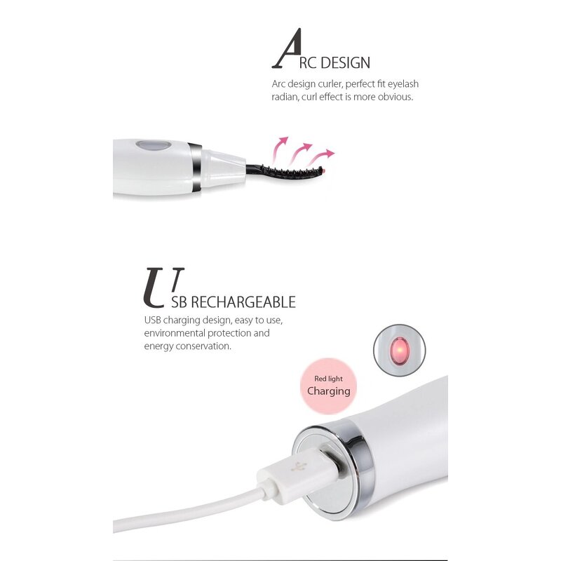 Electric Eyelash Curler - 2025 New Beauty Lash Lift Kit Heating Silicone Eyelash Perm