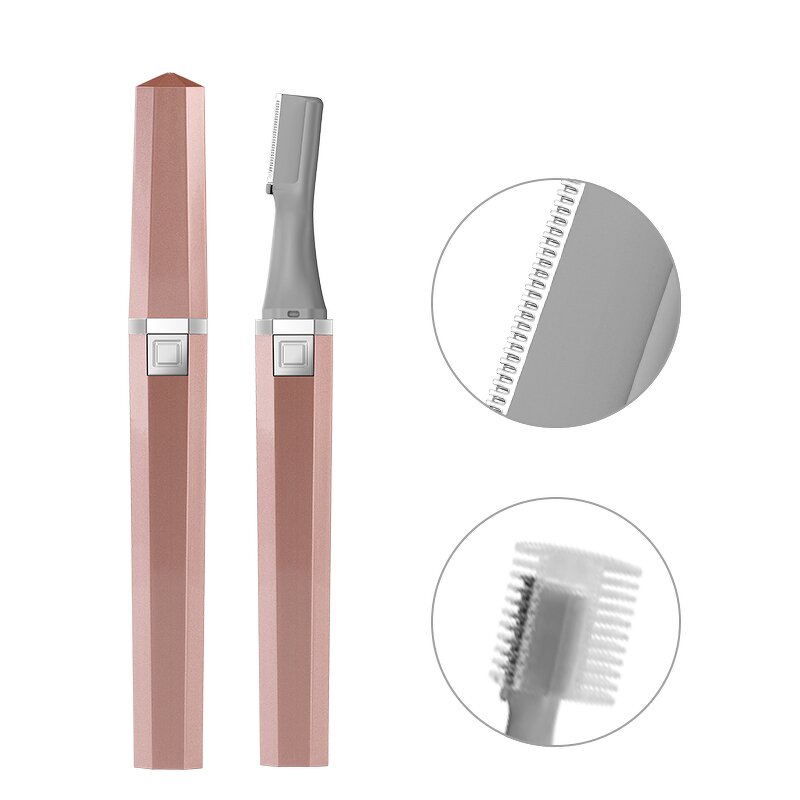 Stainless Eyebrow Trimmer - 2025 New Releases Beautiful Hair Removal Shaving Device