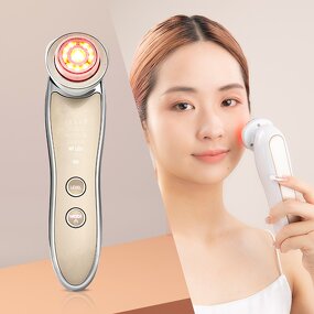 4-in-1 Skincare Wand - Red Light Therapy High Frequency Thermal Micro-vibration Eye Device