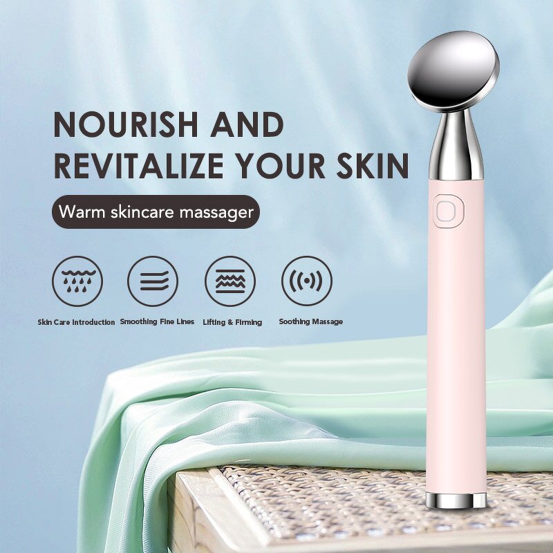 Skincare Wand - High Vibrating Massaging Face Lifting Hydrating Firming Thermal Eye Tool