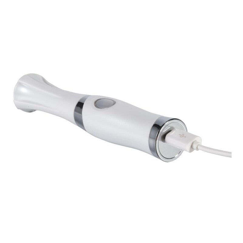 USB Eyelash Curler - 2023 White Plastic Upgraded Hot Voluminously One-Step Lash Curler