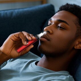 2 in 1 Facial Steamer - Professional Nano Ionic Portable Skin Deep Cleaner Spa Nasal Nebulizer