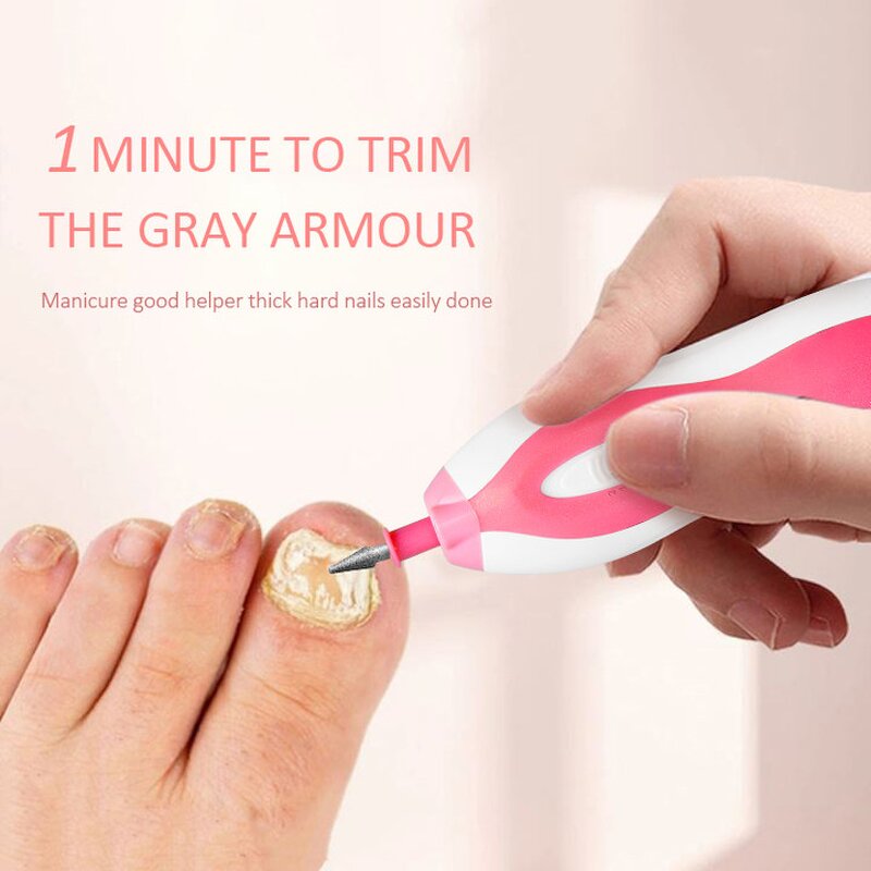 Electric Pedicure Nail Grinder - Professional Complet Manicure Pedicure Device Kit Tool