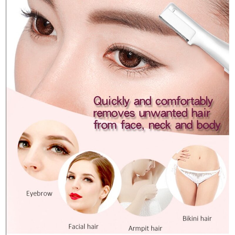 Electric Eyebrow Razor - Christmas Hot Sale Stainless Steel Women Men Makeup Shaving Tool