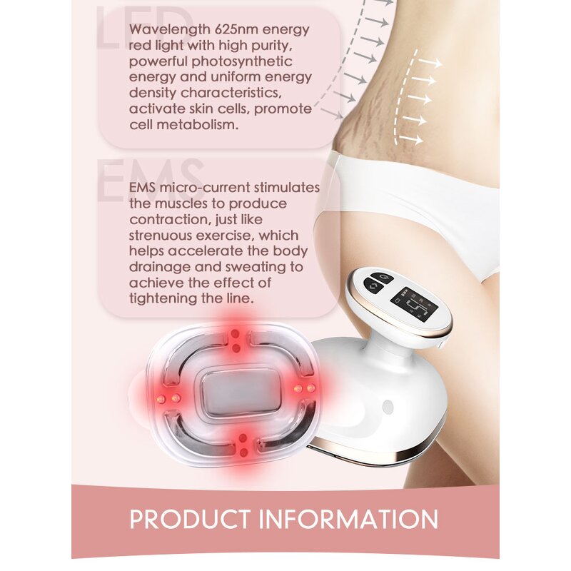 V Shape Slimming Machine - Vacuum Cellulite Skin Tightening Reduction Removal Beauty Device