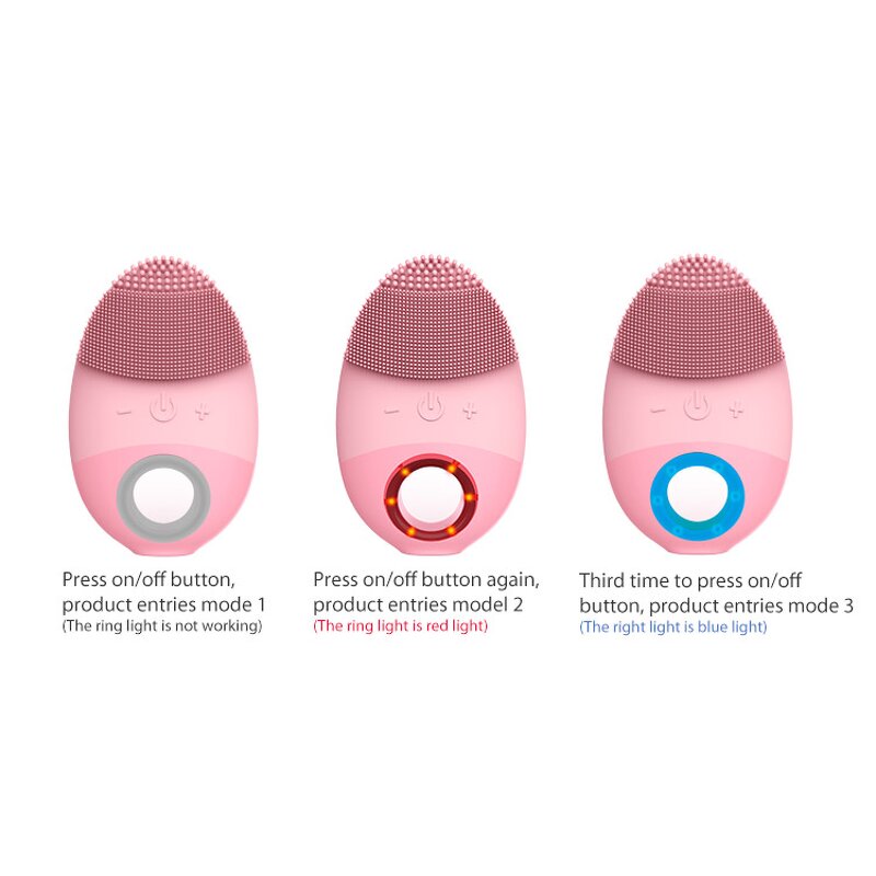 Silicone Face Cleaning Brush - 2025 Home Use Deep Cleansing Beauty Equipment Gadget