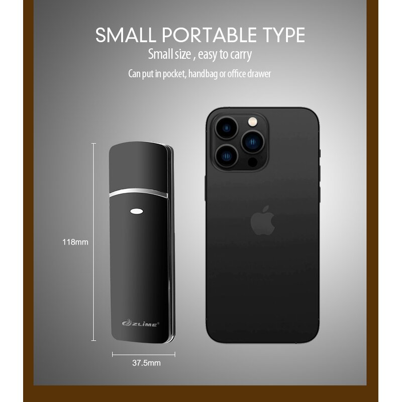 Ionic Facial Mist Sprayer - Custom Logo Portable Mini USB Water Nebulizer Liquid Diffuseur