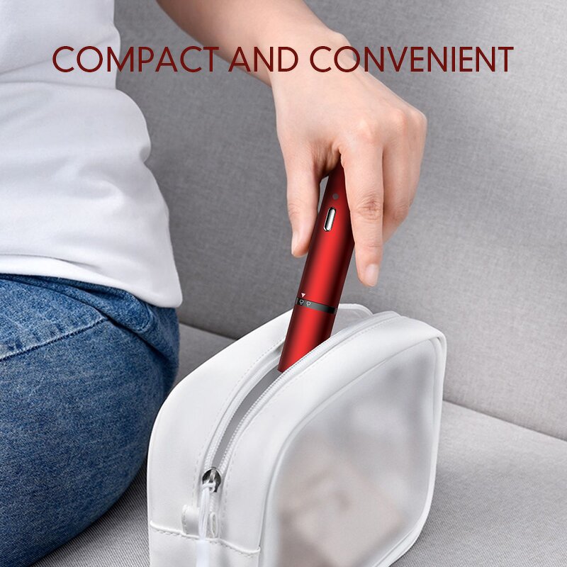 Handheld Mini Facial Steamer - Rechargeable Nano Mist Spray Skin Cleansing Beauty Device