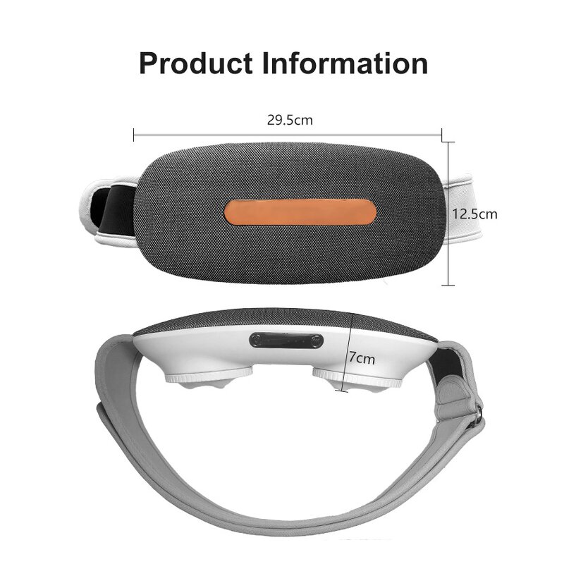 Electric Waist Abdominal Massager - Heat Muscle Pain Relief Circulation Factory Direct Sale